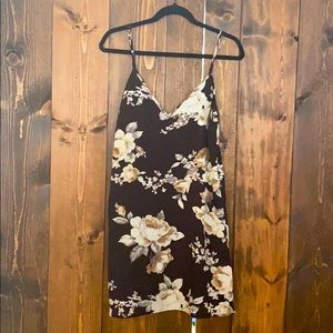 Black and cream summer dress